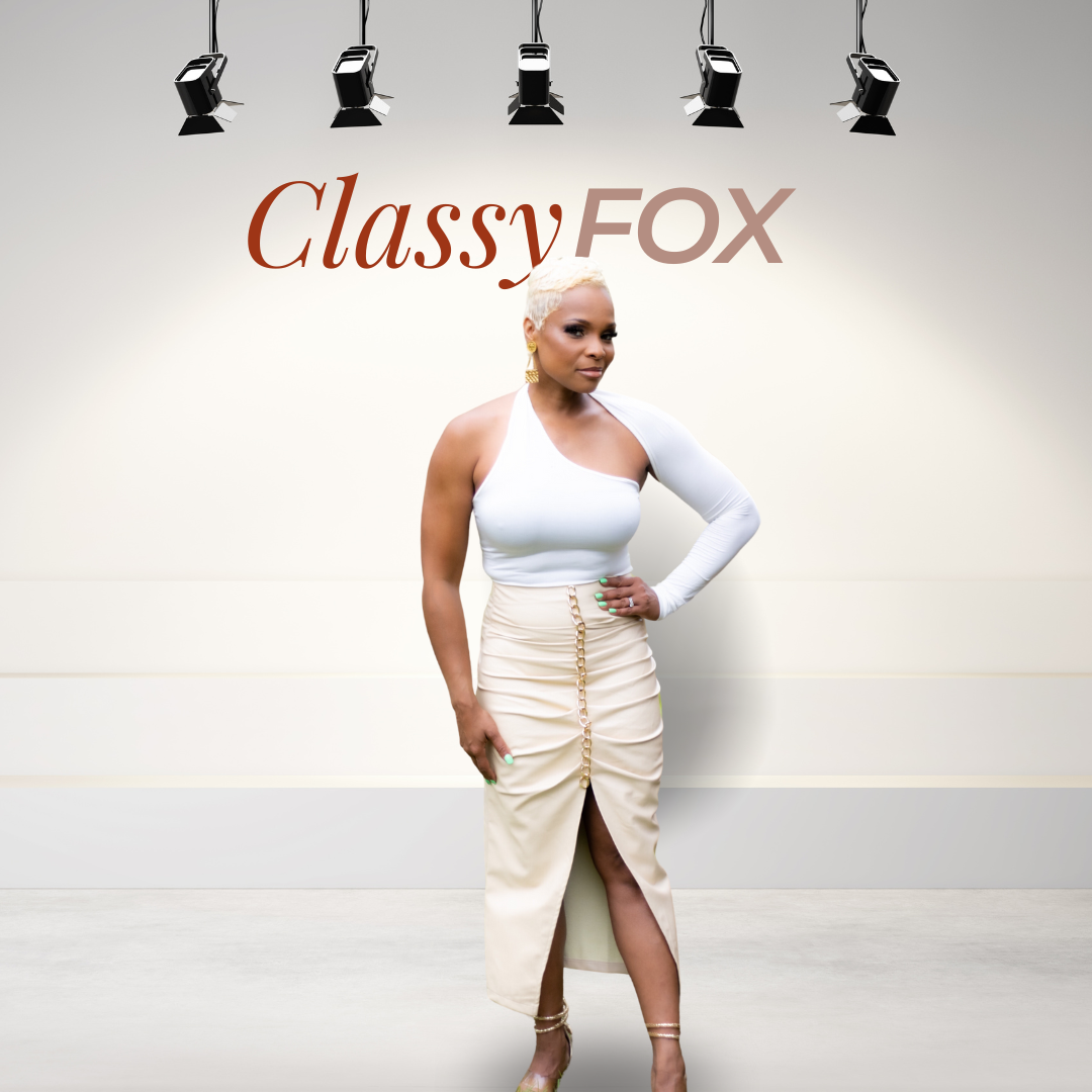 Chain Gang Faux Leather Skirt