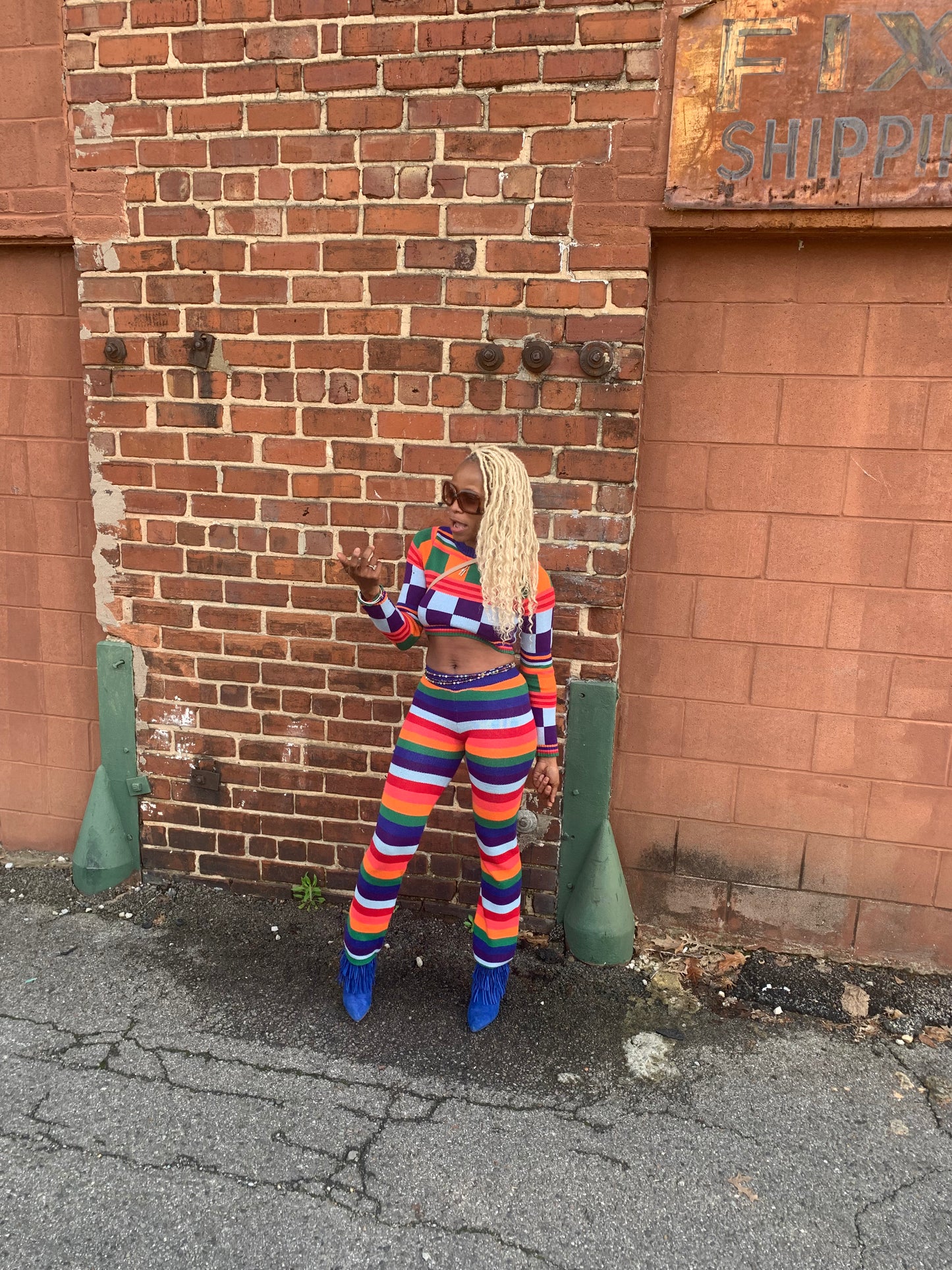 Oh So Knit Pants Set