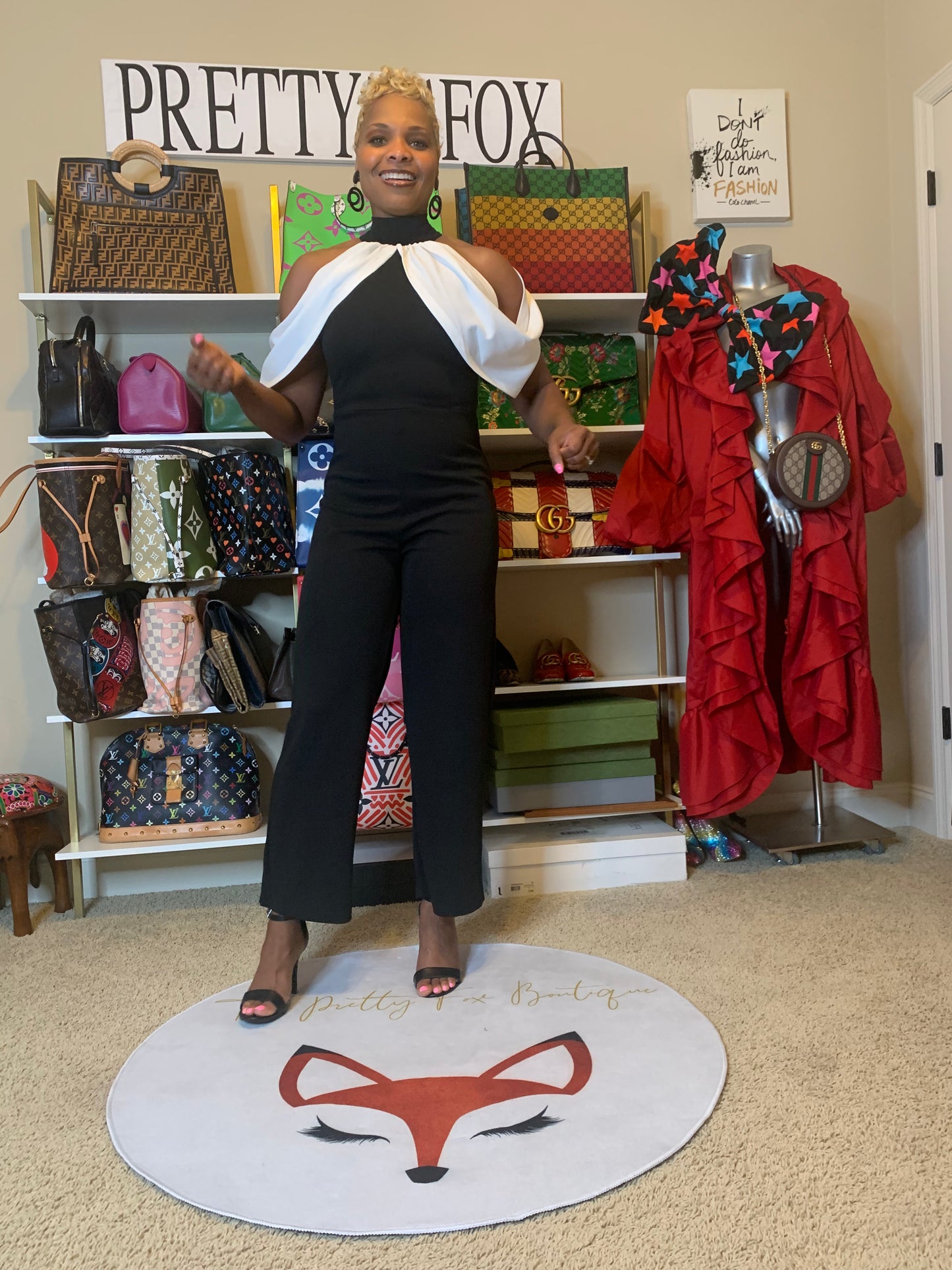 Switch Up Draped Cropped Jumpsuit