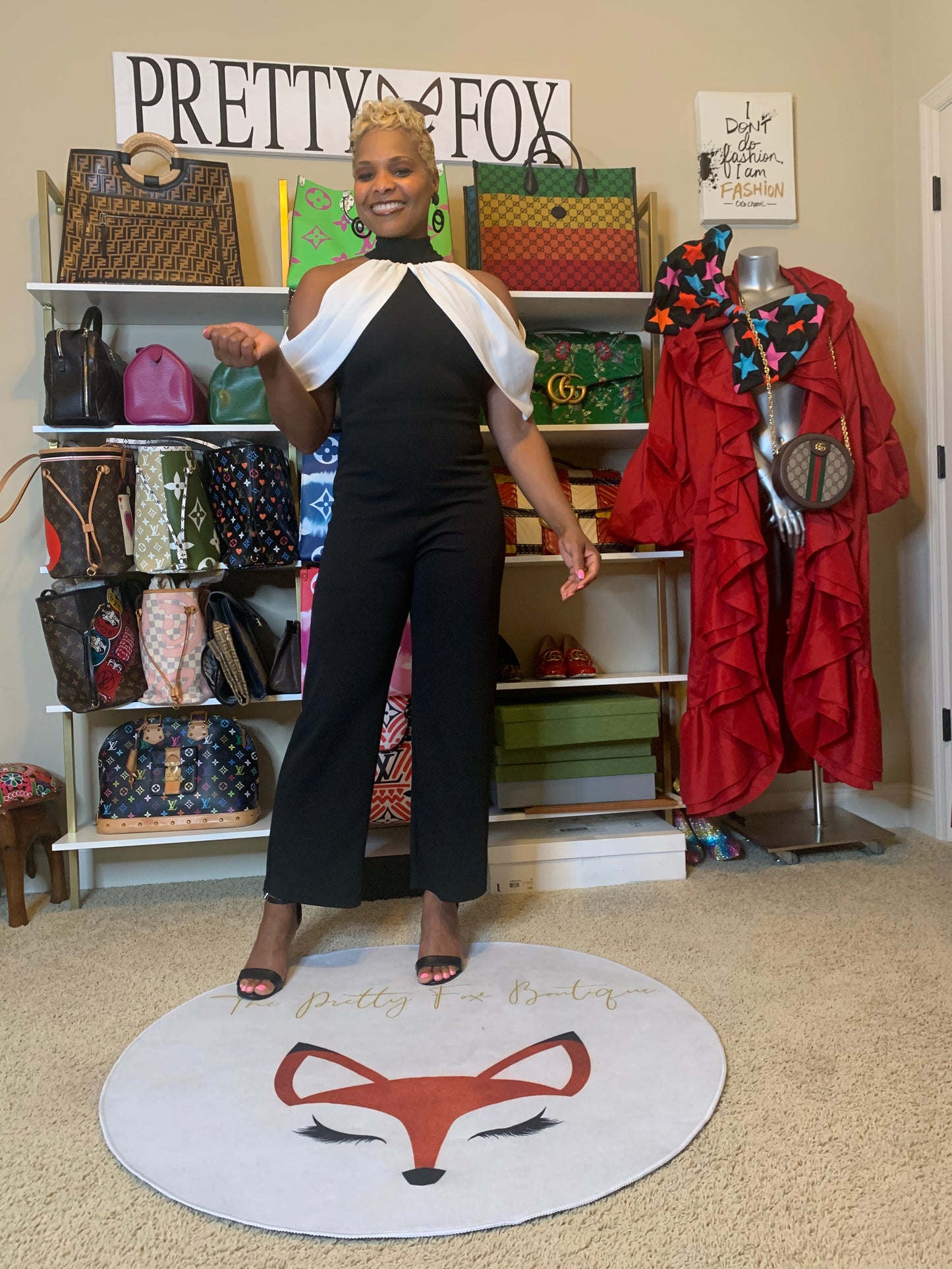 Switch Up Draped Cropped Jumpsuit
