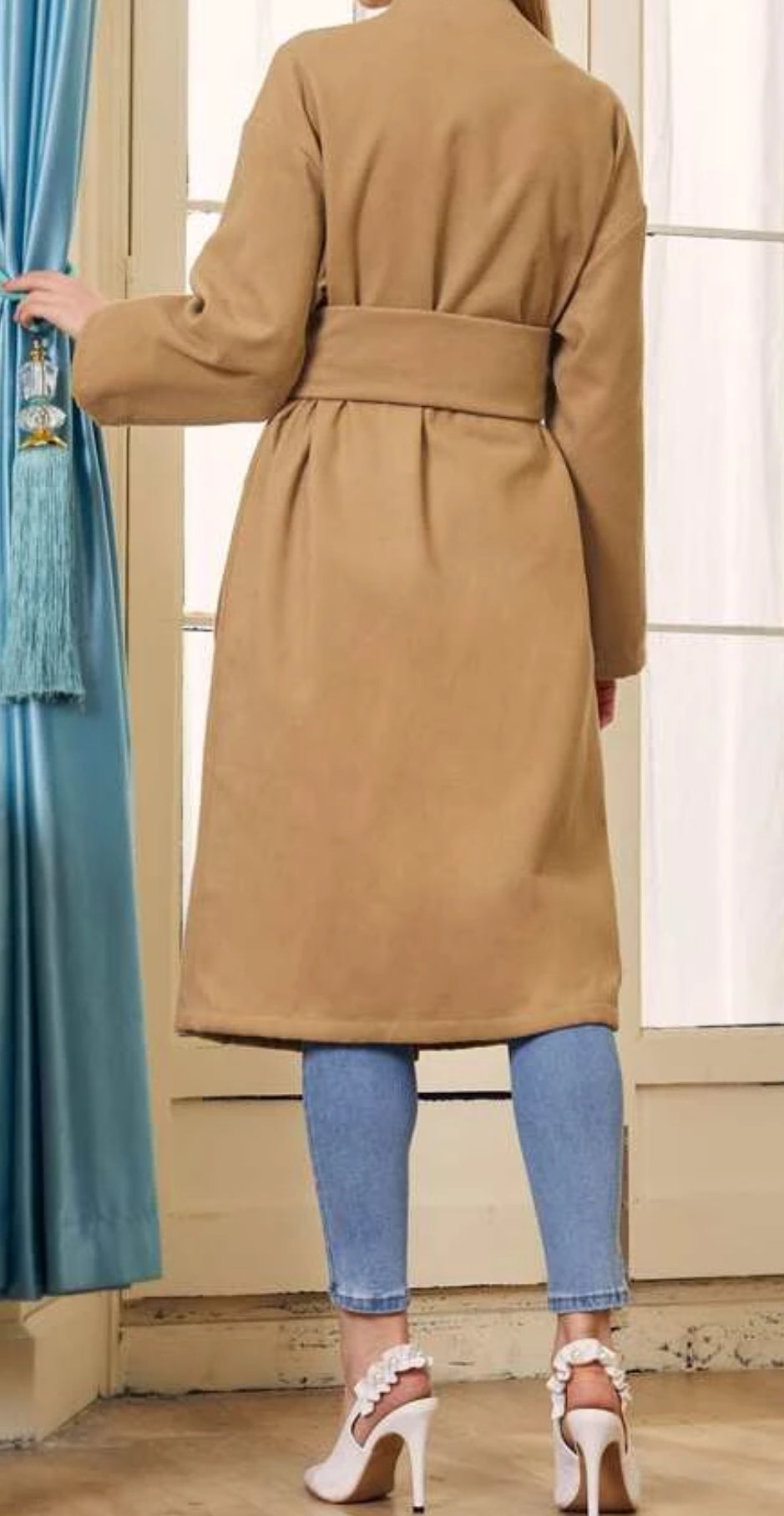 Baby it’s Cold Outside Belted Coat