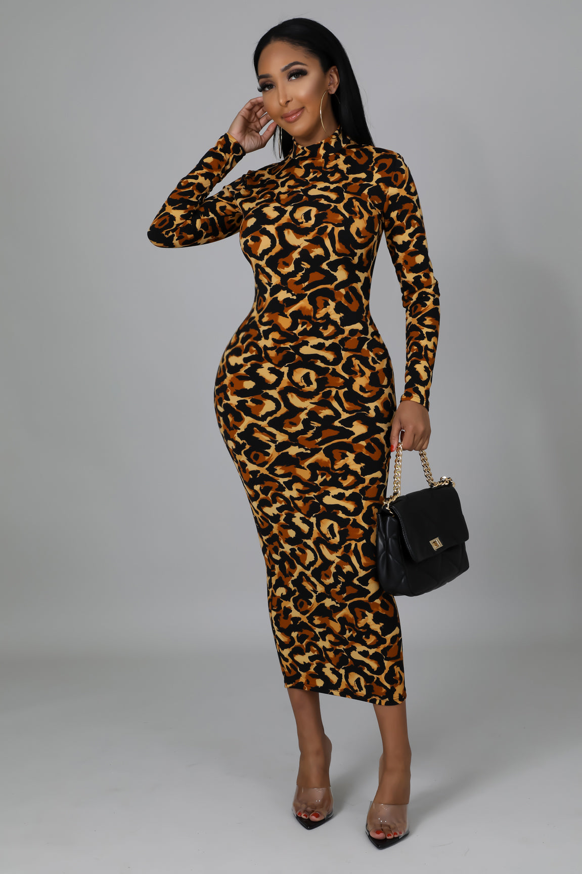 boutique bodycon dresses Dazzling Sequins Vine Feather Trim Bodycon Dress in Dark Green Green S