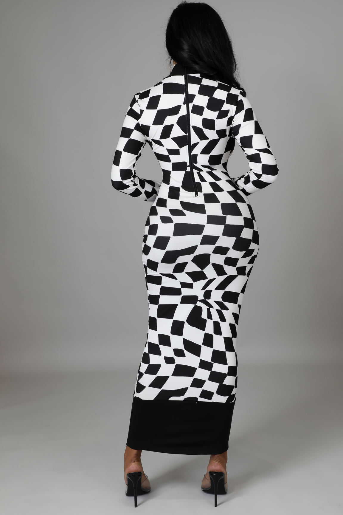 Checkers Not Chess Bodycon Dress