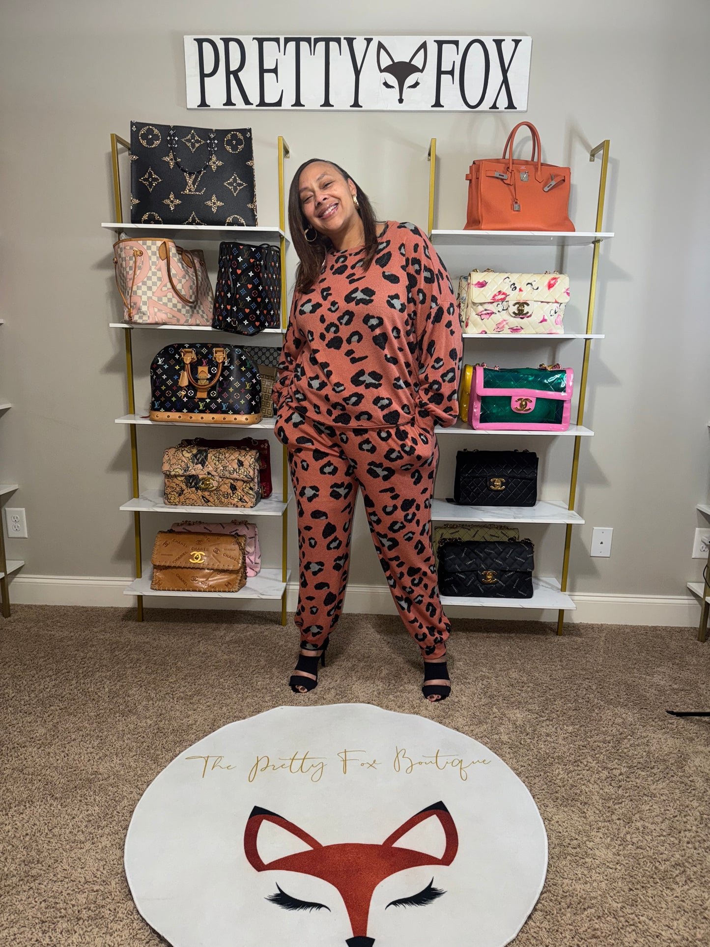 Curvy Girl 2 piece Safari set