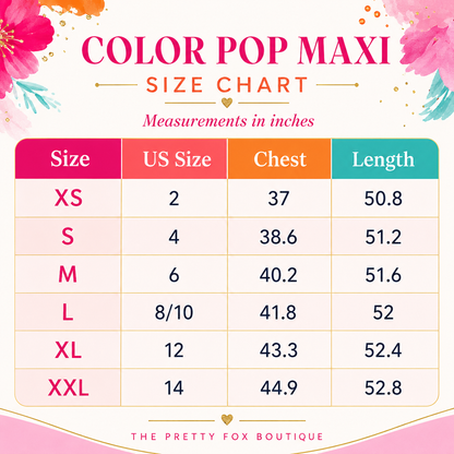 The Color Pop Maxi