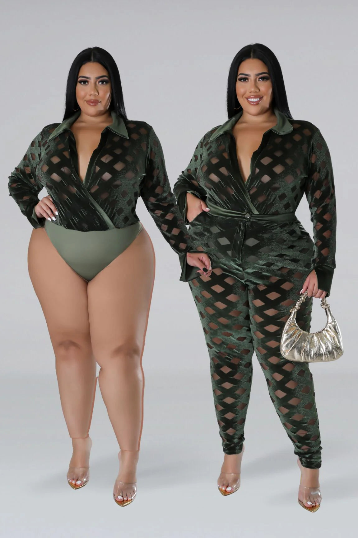 Curvy Girl 2 piece Rock and Roll Set