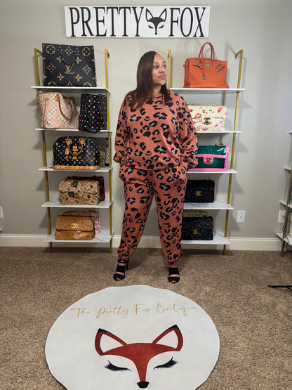 Curvy Girl 2 piece Safari set