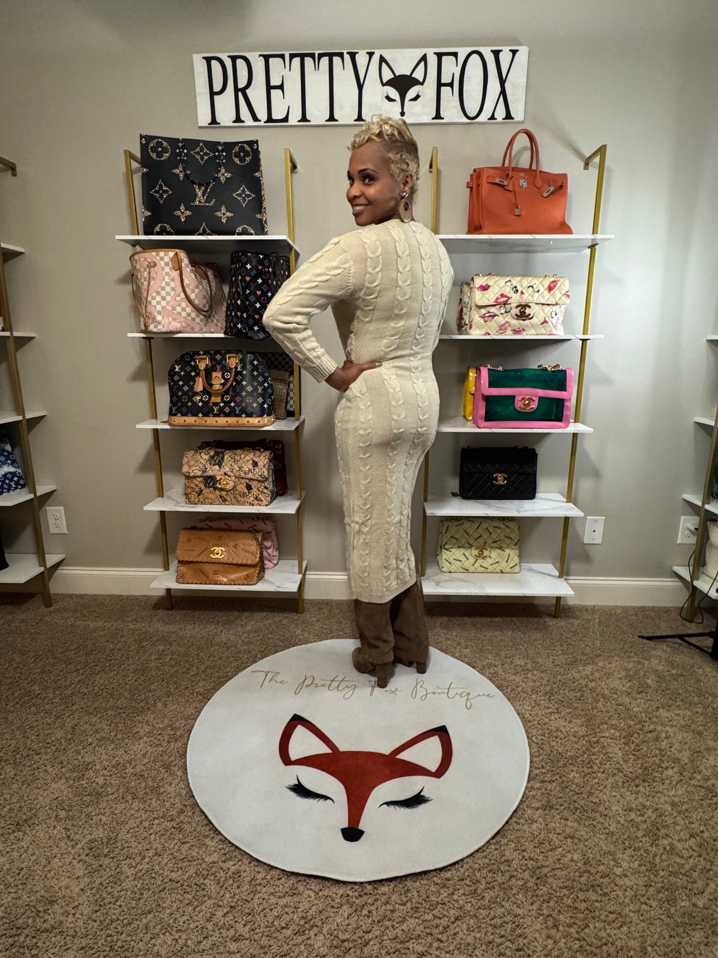 Sweater Me  Wrap Dress