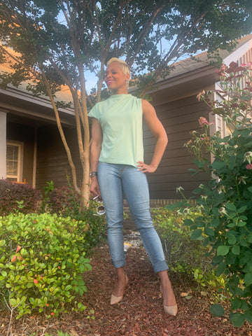 Mint Green Dream T shirt Top
