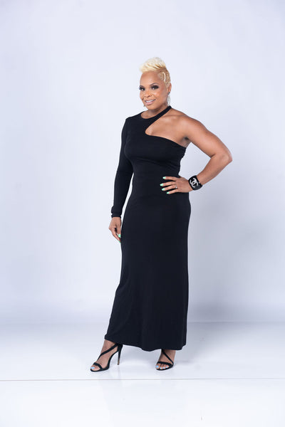 You Know What!? Cut out Asymmetrical Dress