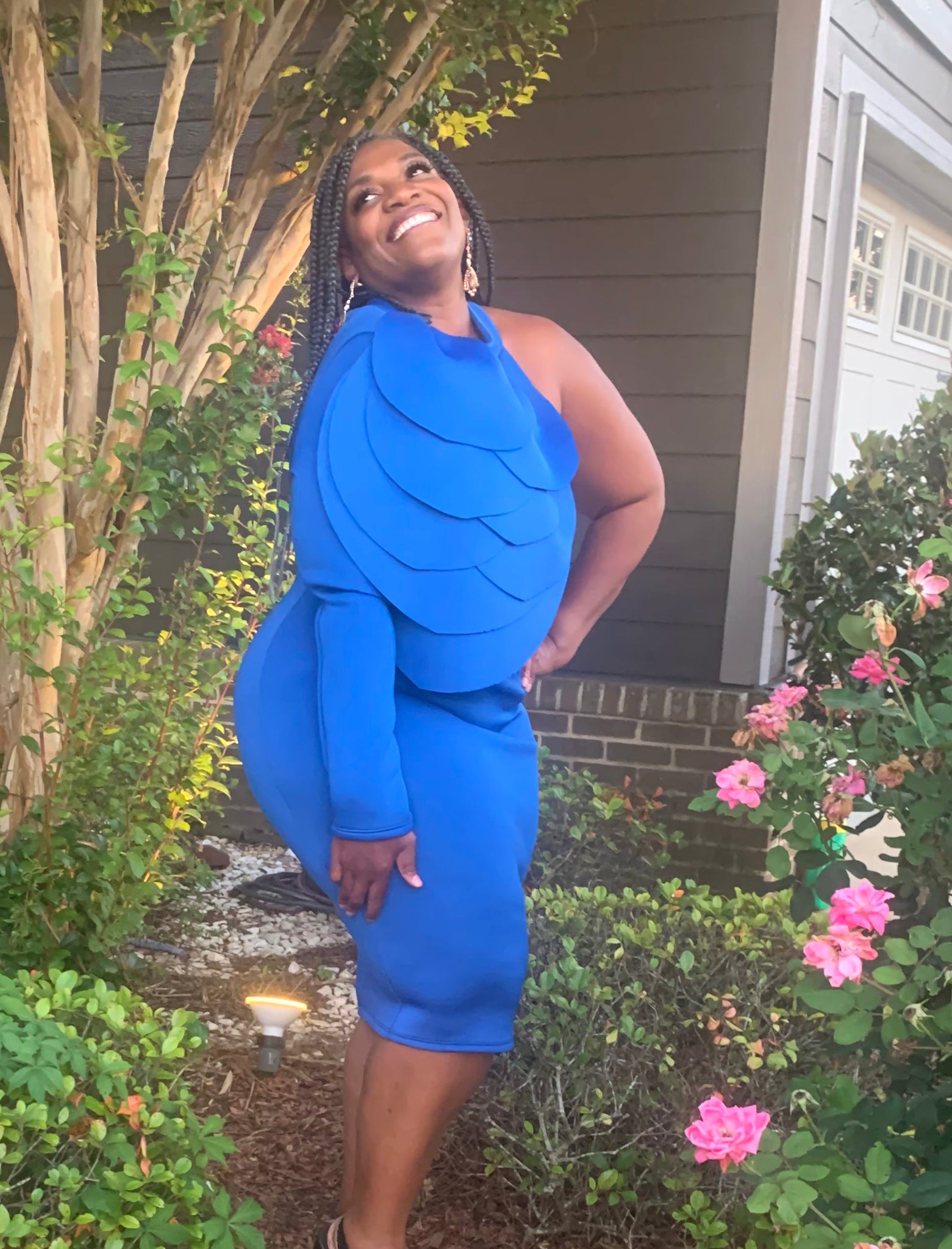 Curvy Girl Scuba EVERYTHING Dress